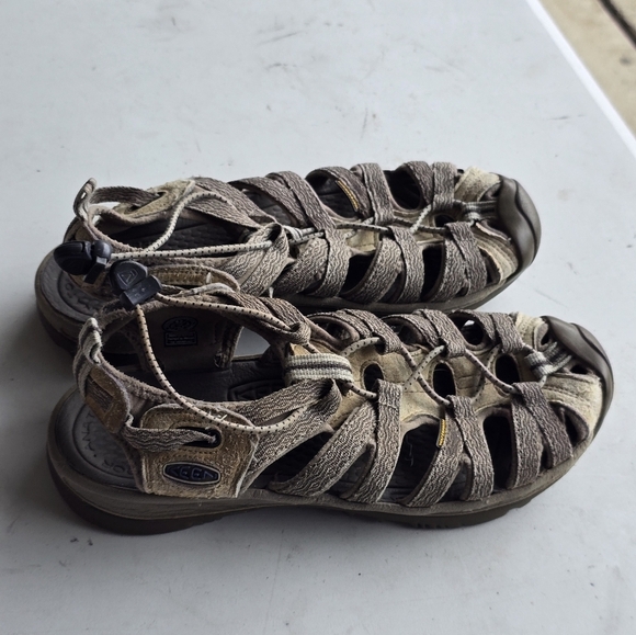 Keen Women Whisper Closed Toe Sport Sandals Hiking Size 8.5 Waterproof - Picture 15 of 15